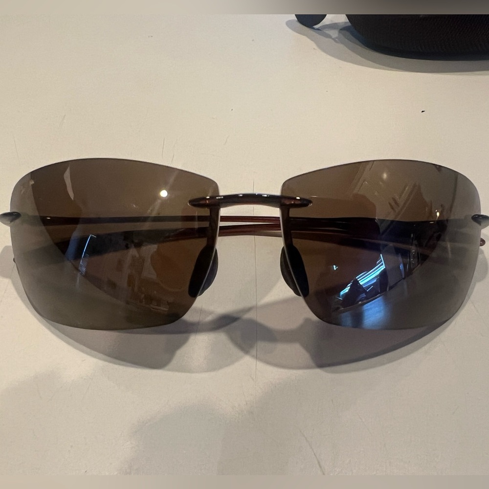 NIB Maui Jim Sandy Beach Tortoise/Bronze sunglasses with case